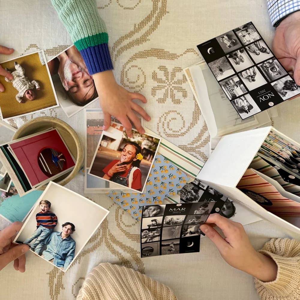 Printed photo collage